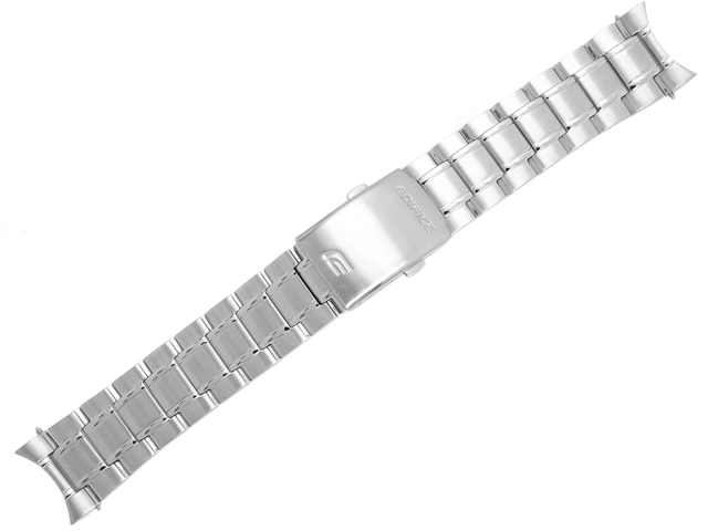 Oryginalna bransoleta Casio Edifice EF-547D EF-547 srebrna stalowa maskownice teleskopy